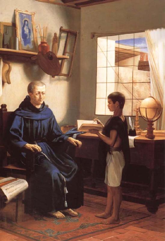 unknow artist Civilizing missionaries, teachers apostolicos